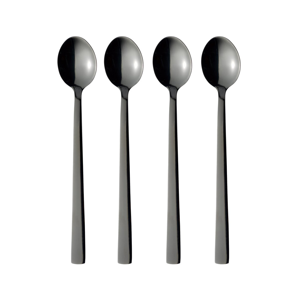 Aida Raw latteskje 4-stk. Black
