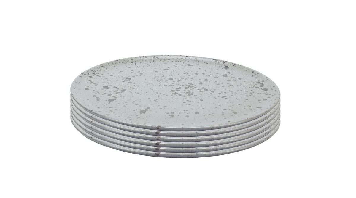 Aida Raw Middagstallerken Ø28 cm 6-pakning Grå