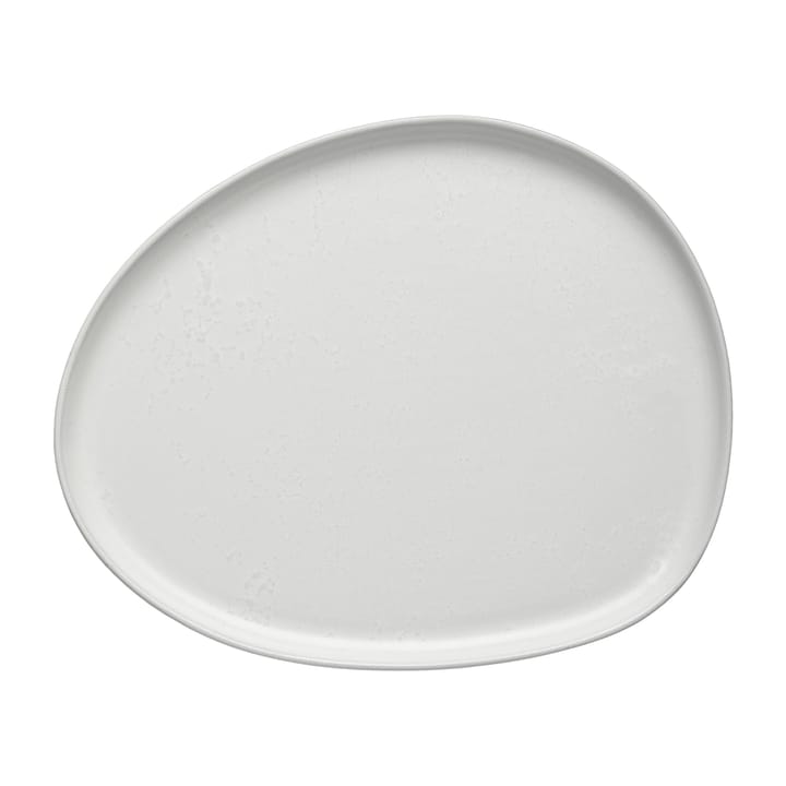 Raw Organic lunsjtallerken 24 x 21 cm - Arctic White - Aida