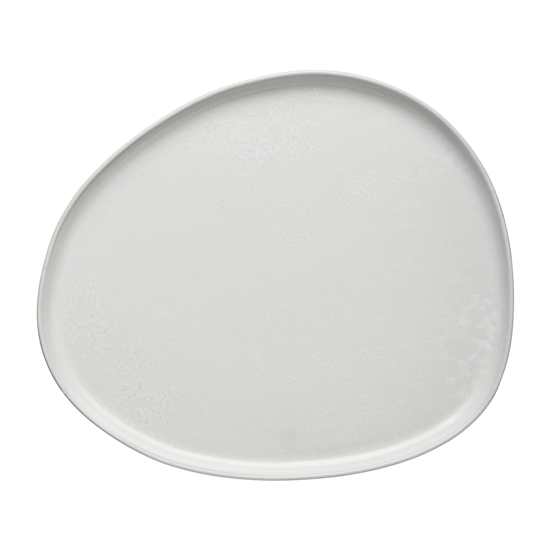 Raw Organic tallerken 29 x 25 cm, Arctic White Aida