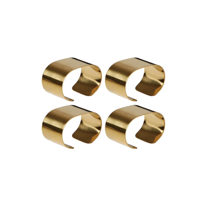 Raw serviettholder 4-pakning, Gold Aida