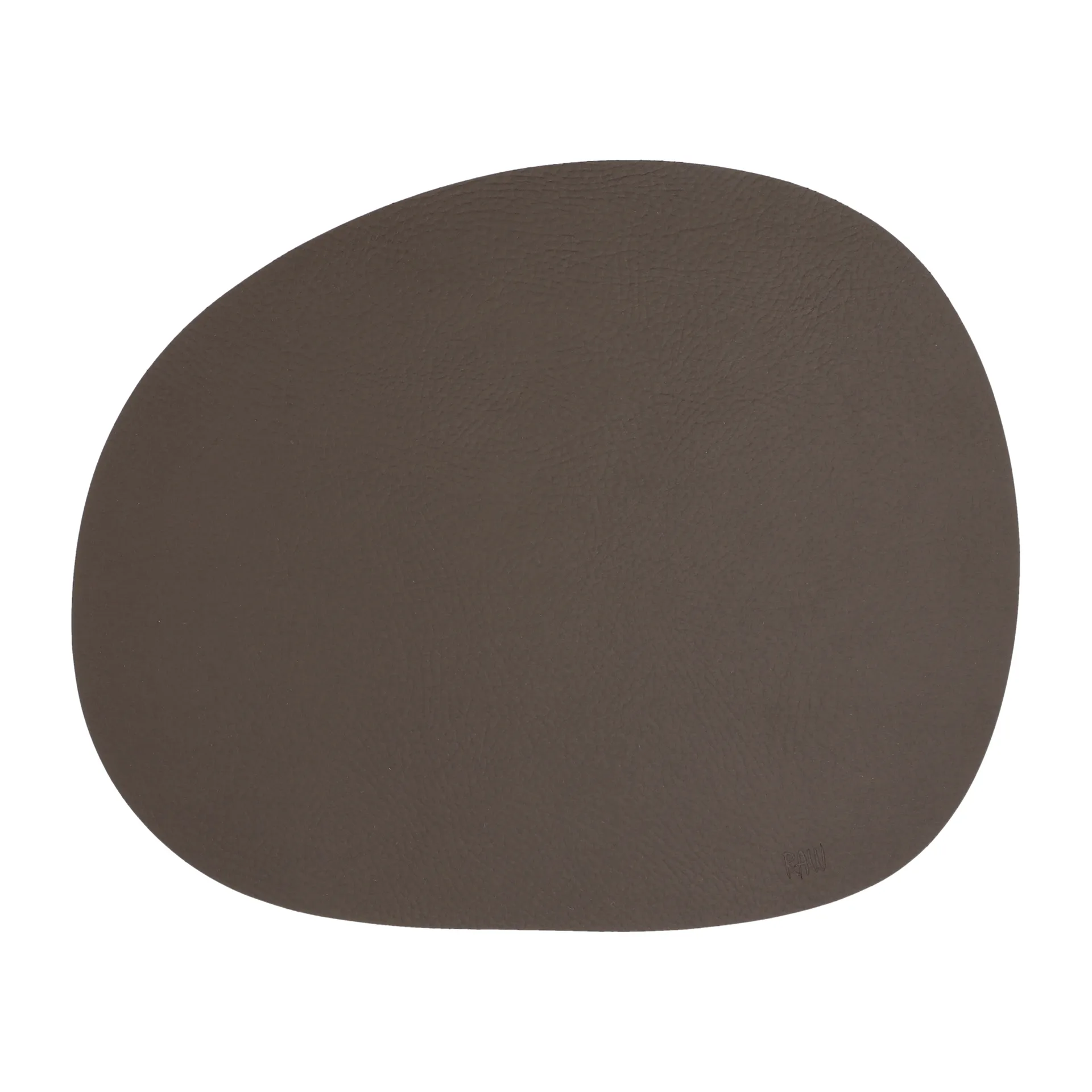 Raw spisebrikke lær, Brown buffalo (brun) Aida