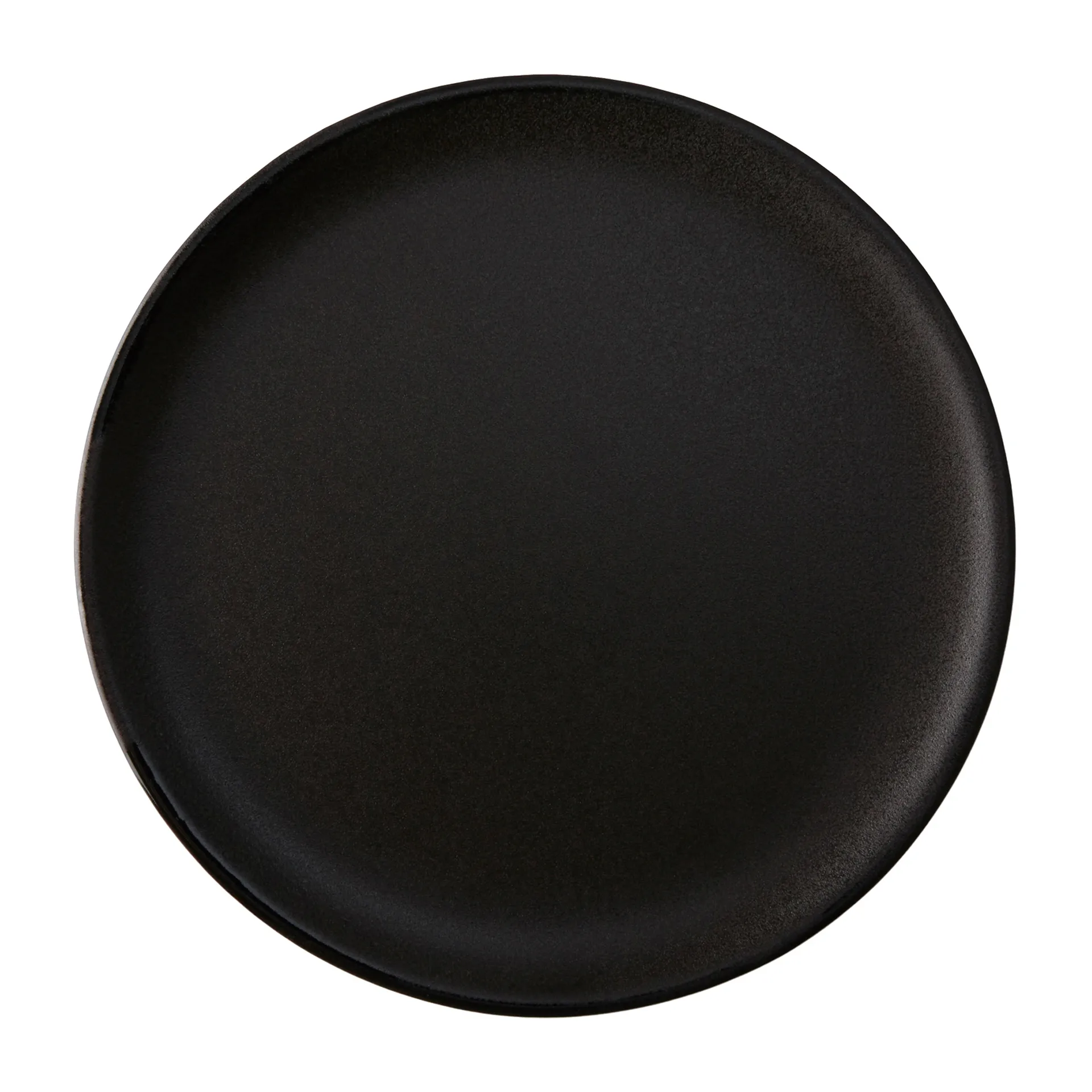 Raw tallerken Ø20 cm, Titanium black Aida