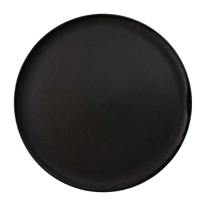 Raw tallerken Ø28 cm, Titanium black Aida
