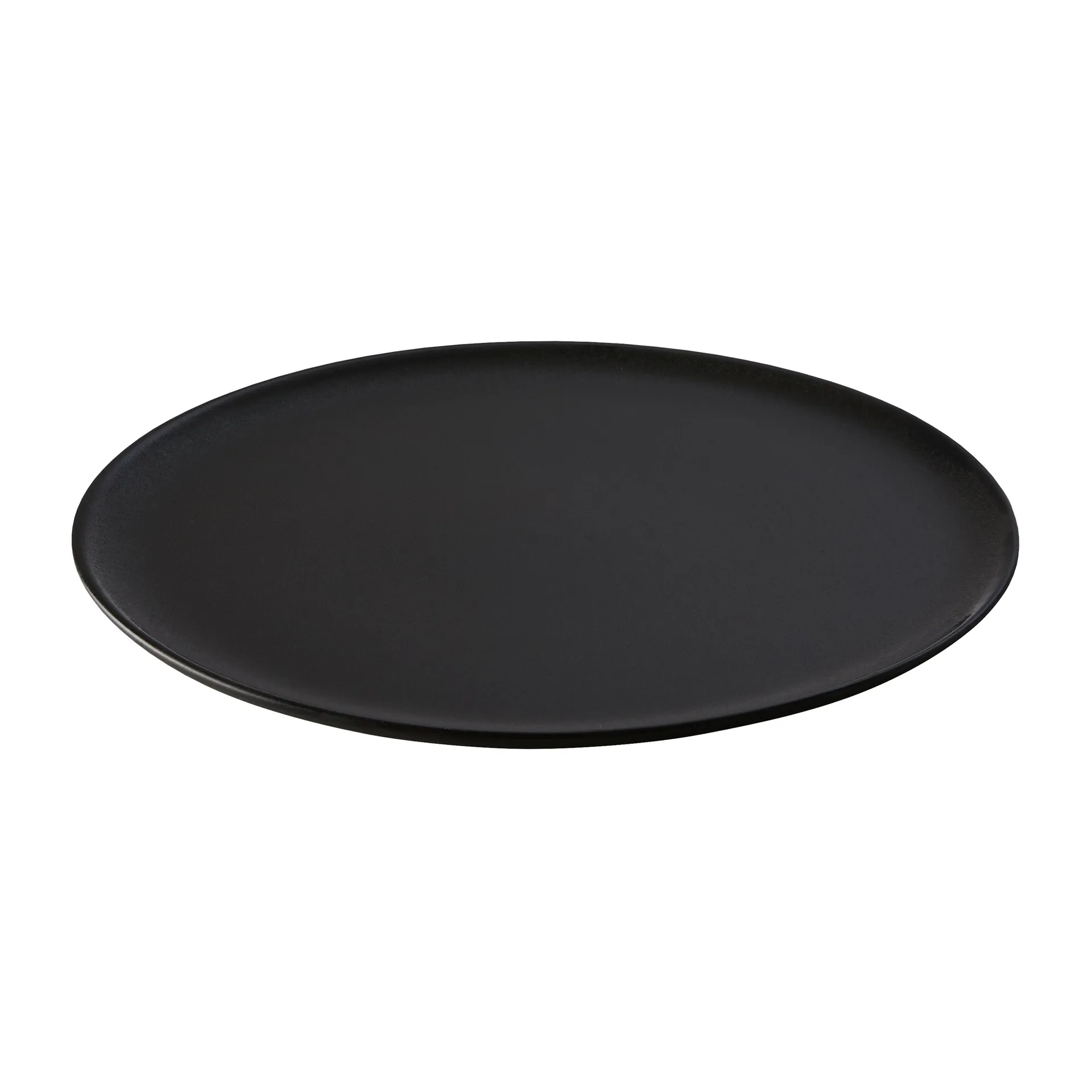 Raw tallerken Ø28 cm, Titanium black Aida