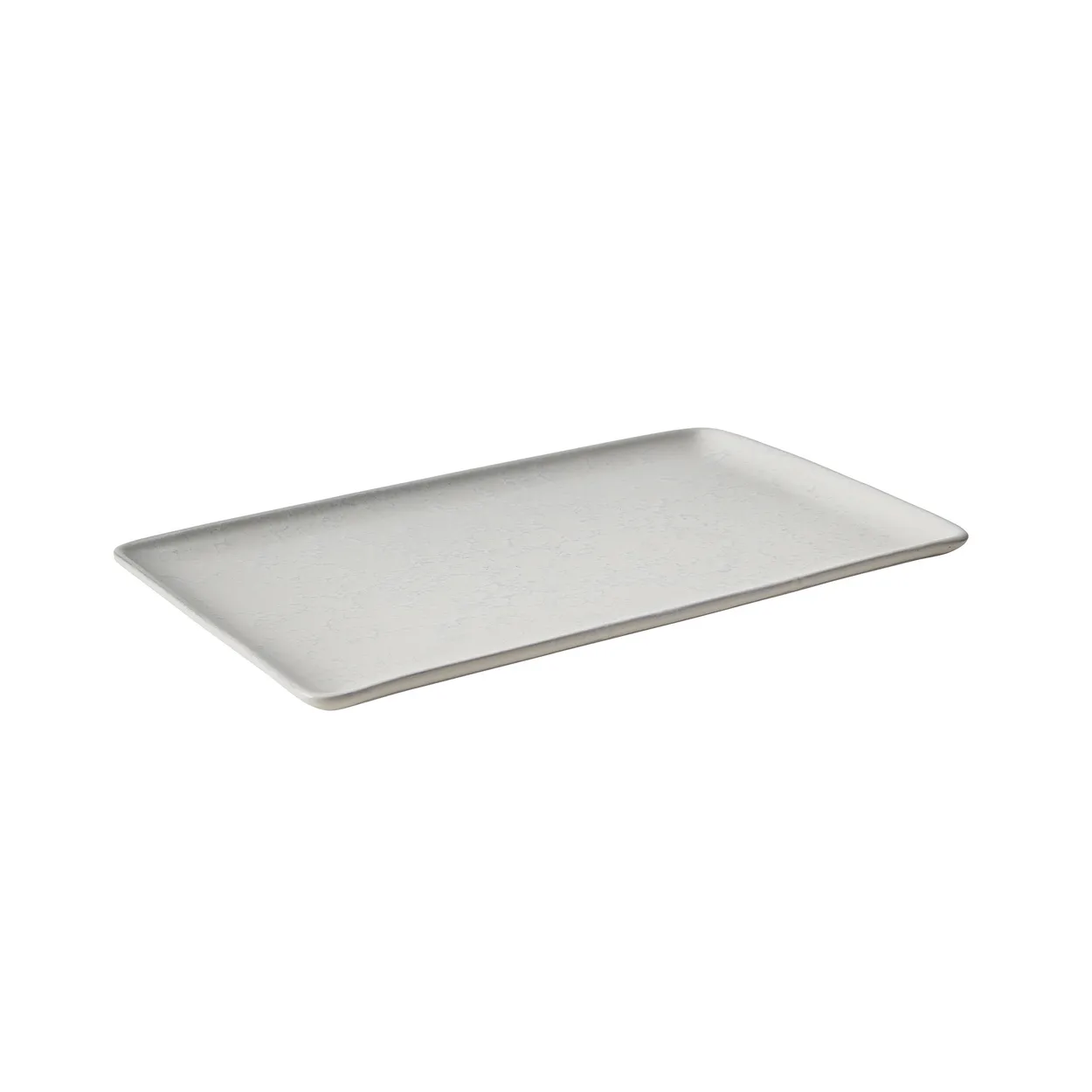 Aida Raw tallerken 31,5x20 cm Arctic white