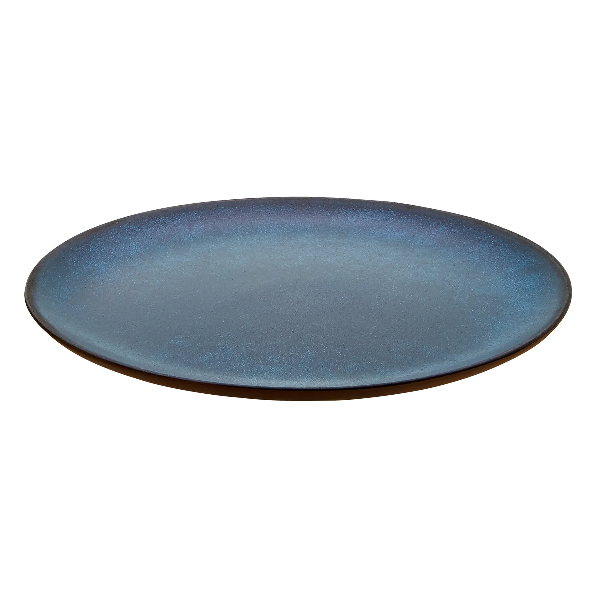 Raw tallerken Ø34 cm, Midnight blue Aida