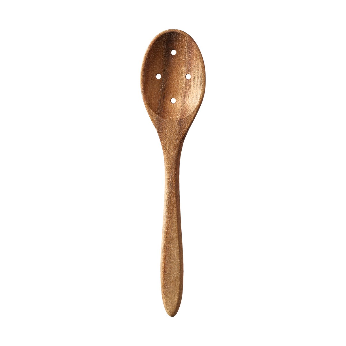 Aida Raw teak olivenskje 18 cm Brun