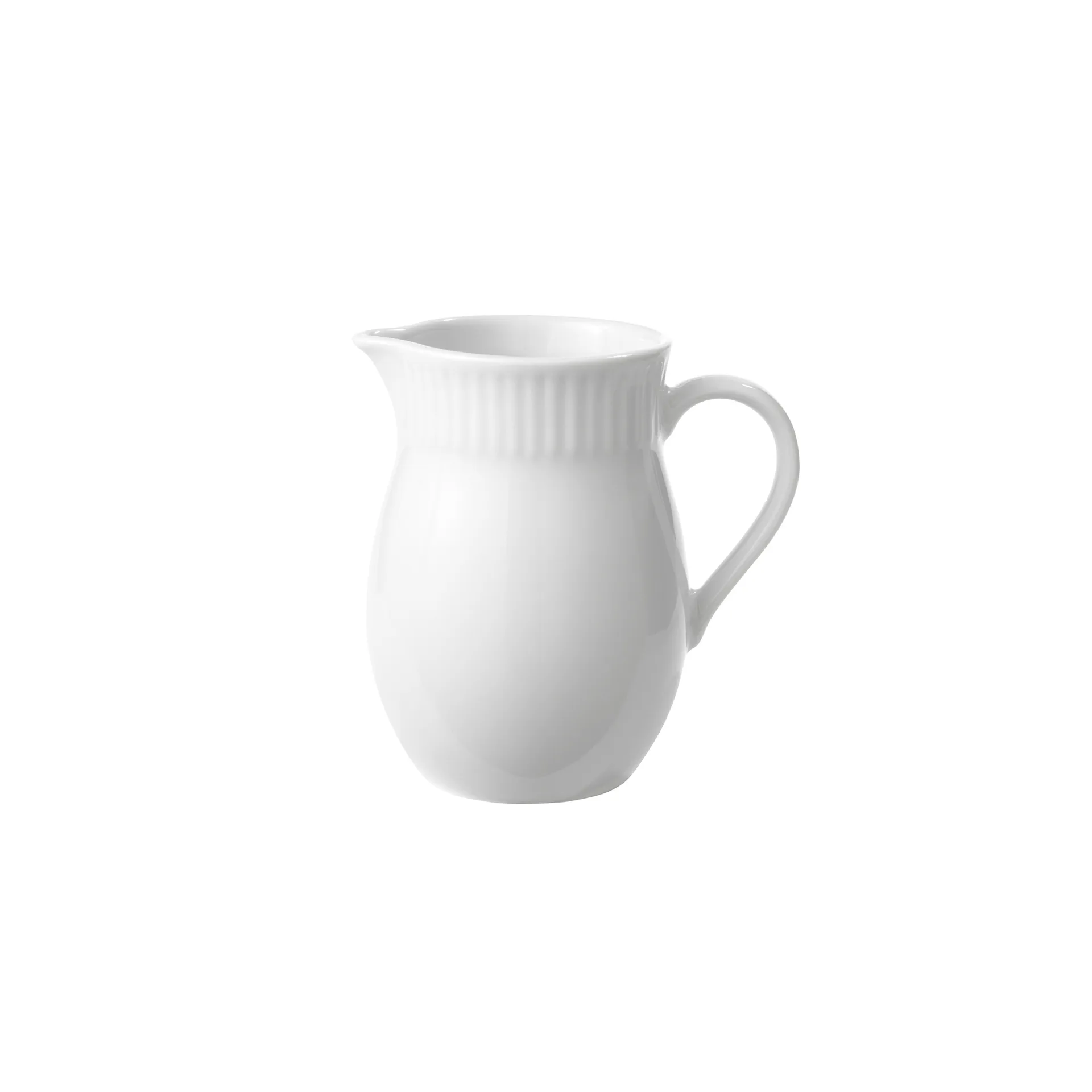Relief melkekanne 0,3 liter, Hvit Aida