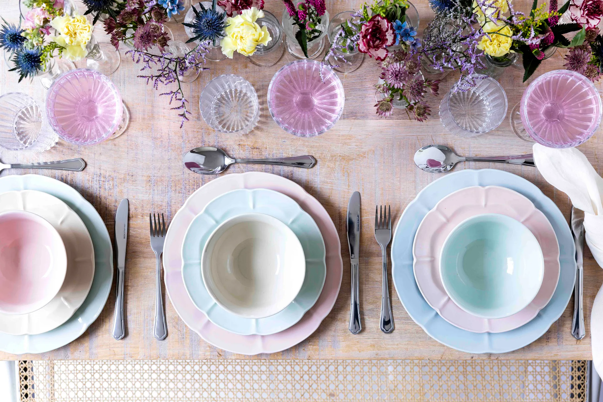 Søholm Solvej skål 15 cm, Powder blue Aida