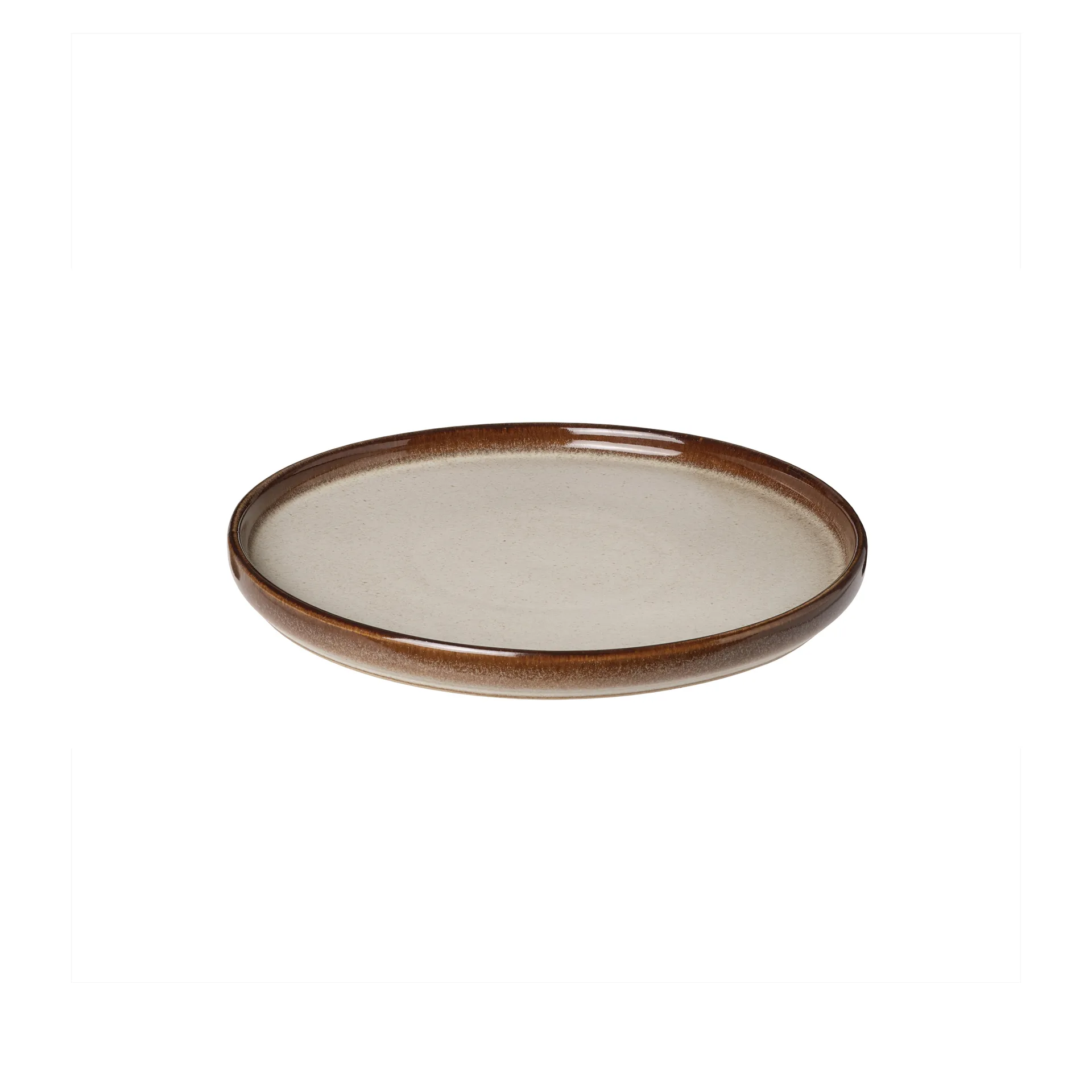 Søholm Sonja tallerken Ø 21 cm, Brown Aida