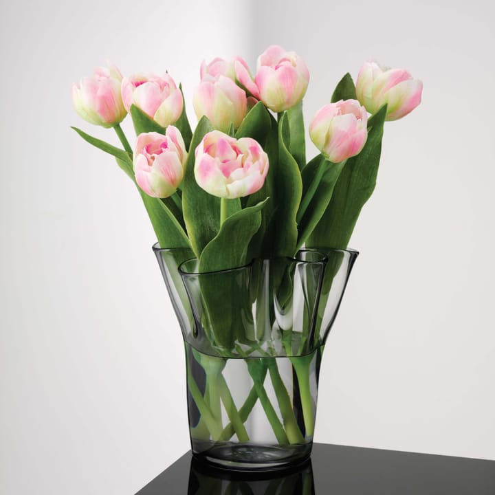 Tulip vase 20 cm, Smoke Aida