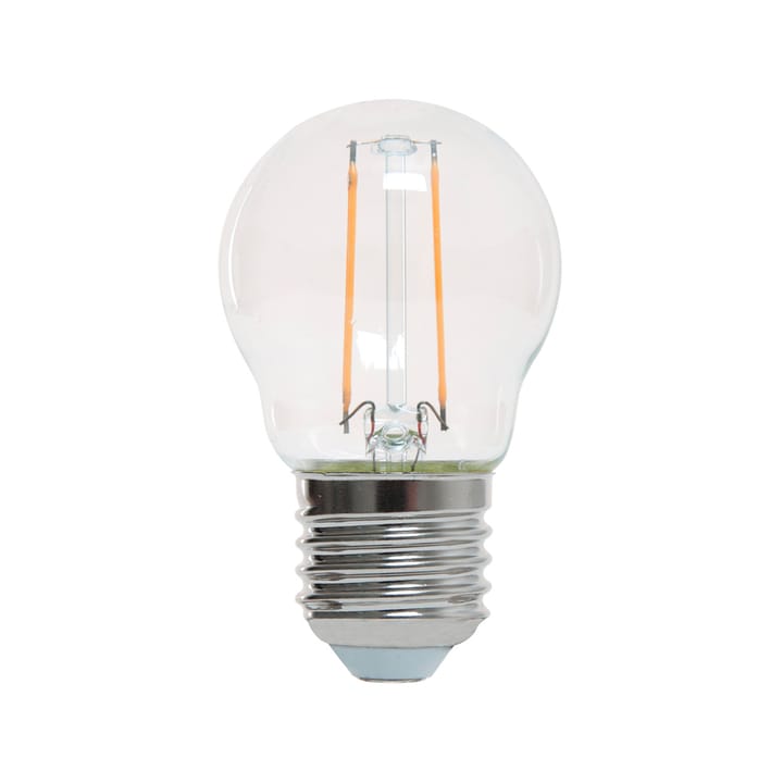 Airam Filament LED globe E27 - klar, ikke dimbar, 2,5W - Airam