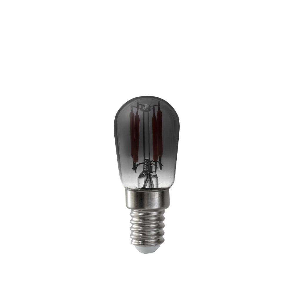 Airam Airam Filament LED-pære lyspære Smoke, dimbar, T26 E14, 3W