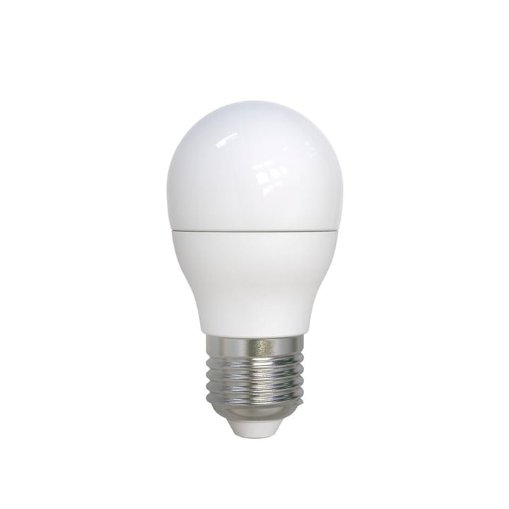 Airam Smarte Hjem LED globe lyspære, hvit E27, 5W Airam
