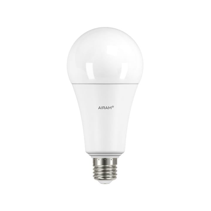 Airam Superlux Normal A67 lyspære, LED dimbar E27 20W opal Airam