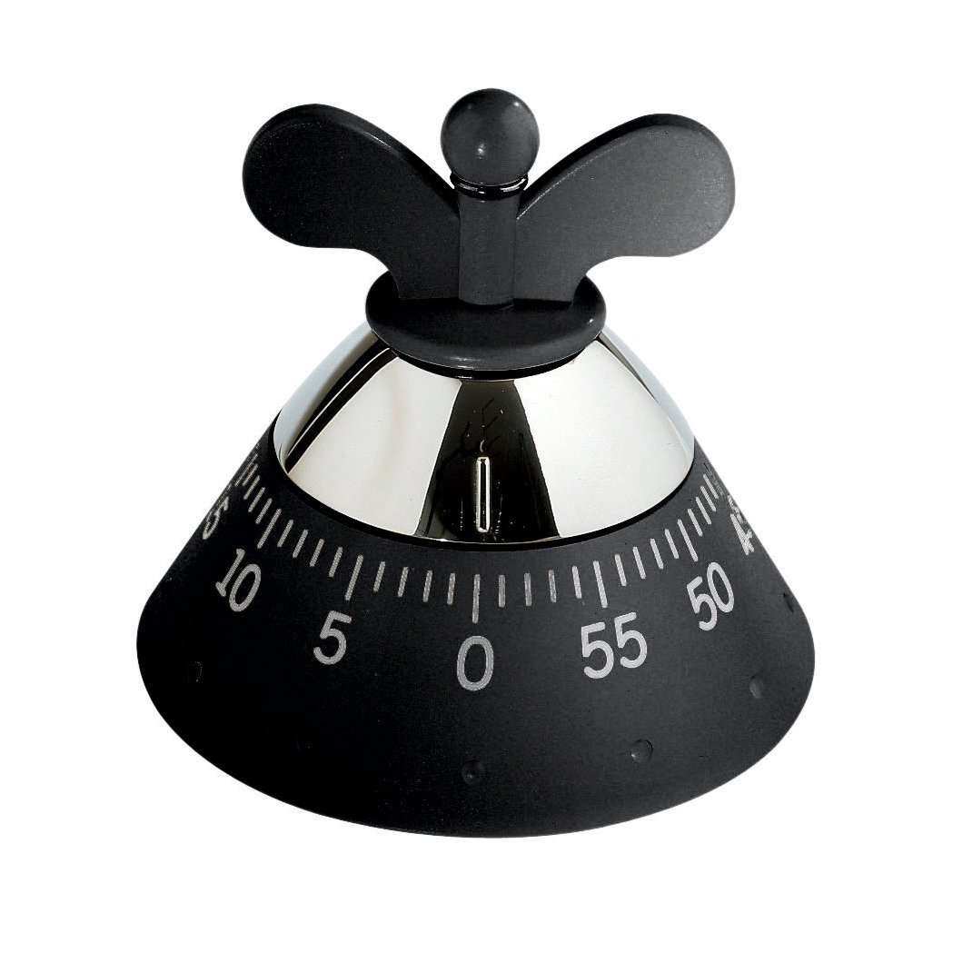 Alessi Alessi kjøkkentimer svart