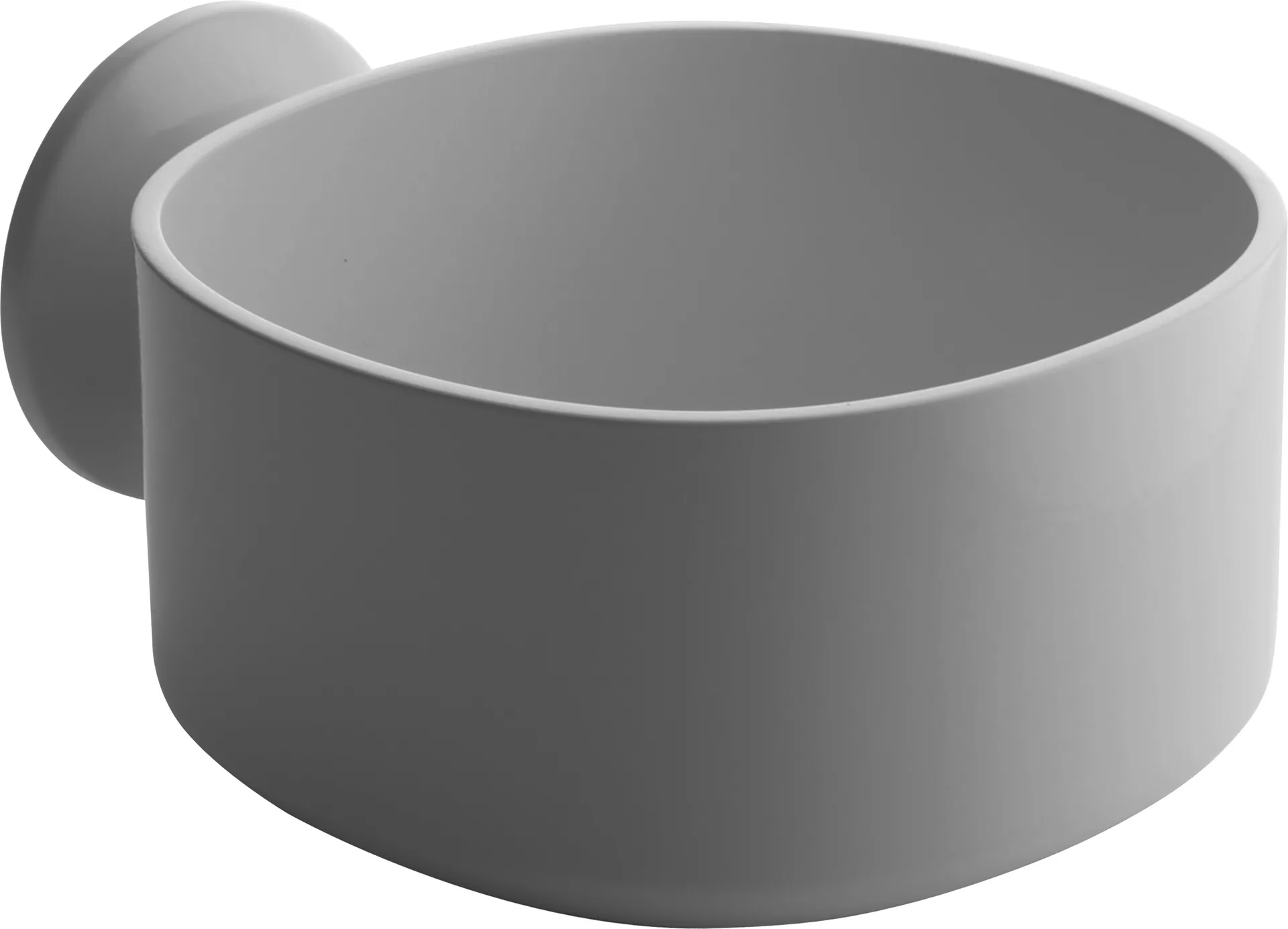 Birillo såpeskål med sugekopp, Hvit Alessi