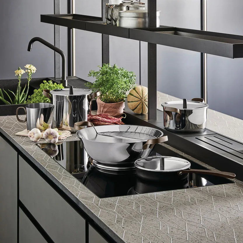 Edo wokpanne, 34 cm Alessi