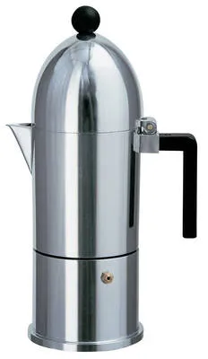 Mokkabrygger 15 cl 22,4x8,6 cm, Aluminium Alessi