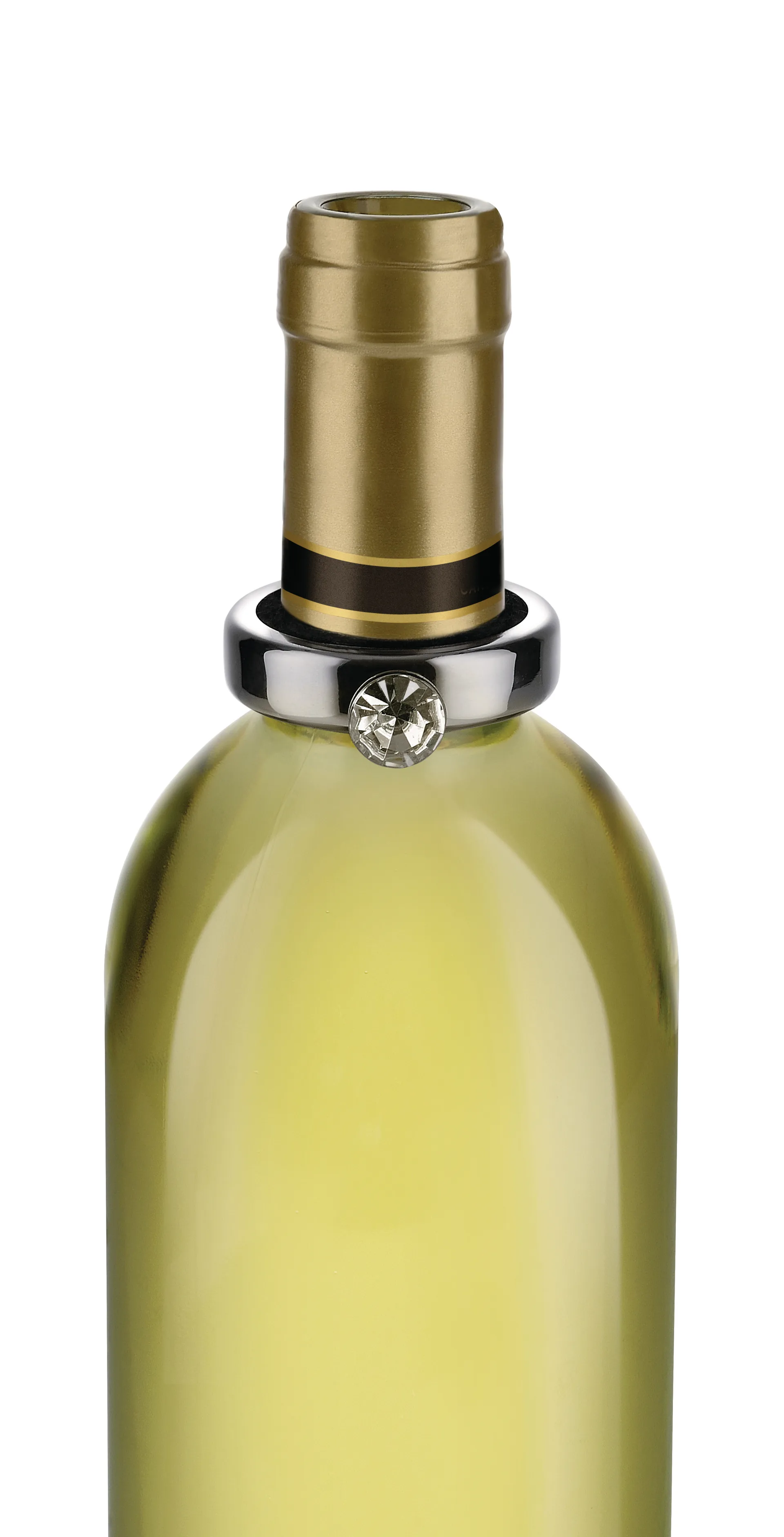 Noè dryppestopp til flaske Ø4,4 cm, Rustfritt stål Alessi