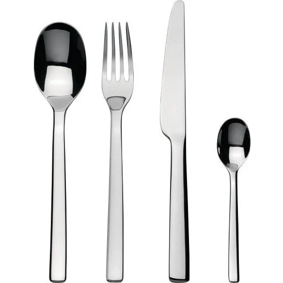 Ovale bestikksett 24 deler - Rustfritt stål - Alessi