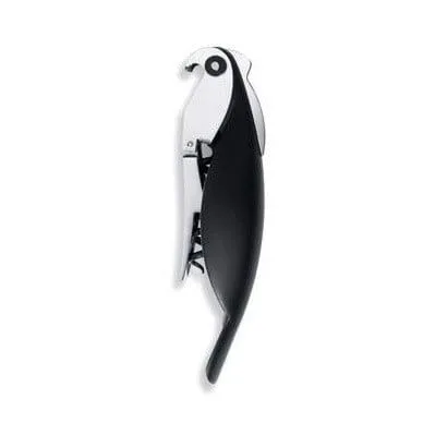 Parrot Korketrekker 13x3 cm - Svart - Alessi