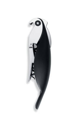 Alessi Parrot Korketrekker 13x3 cm Svart