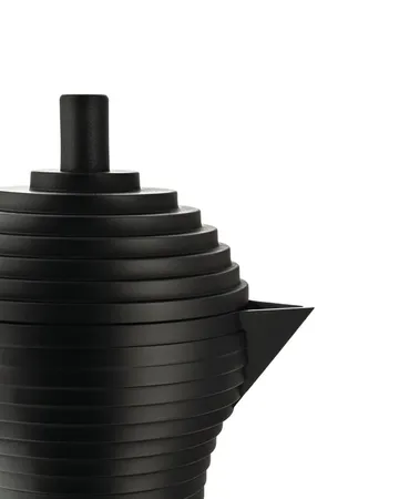 Pulcina espressobrygger svart - 30 cl, 6 kopper - Alessi