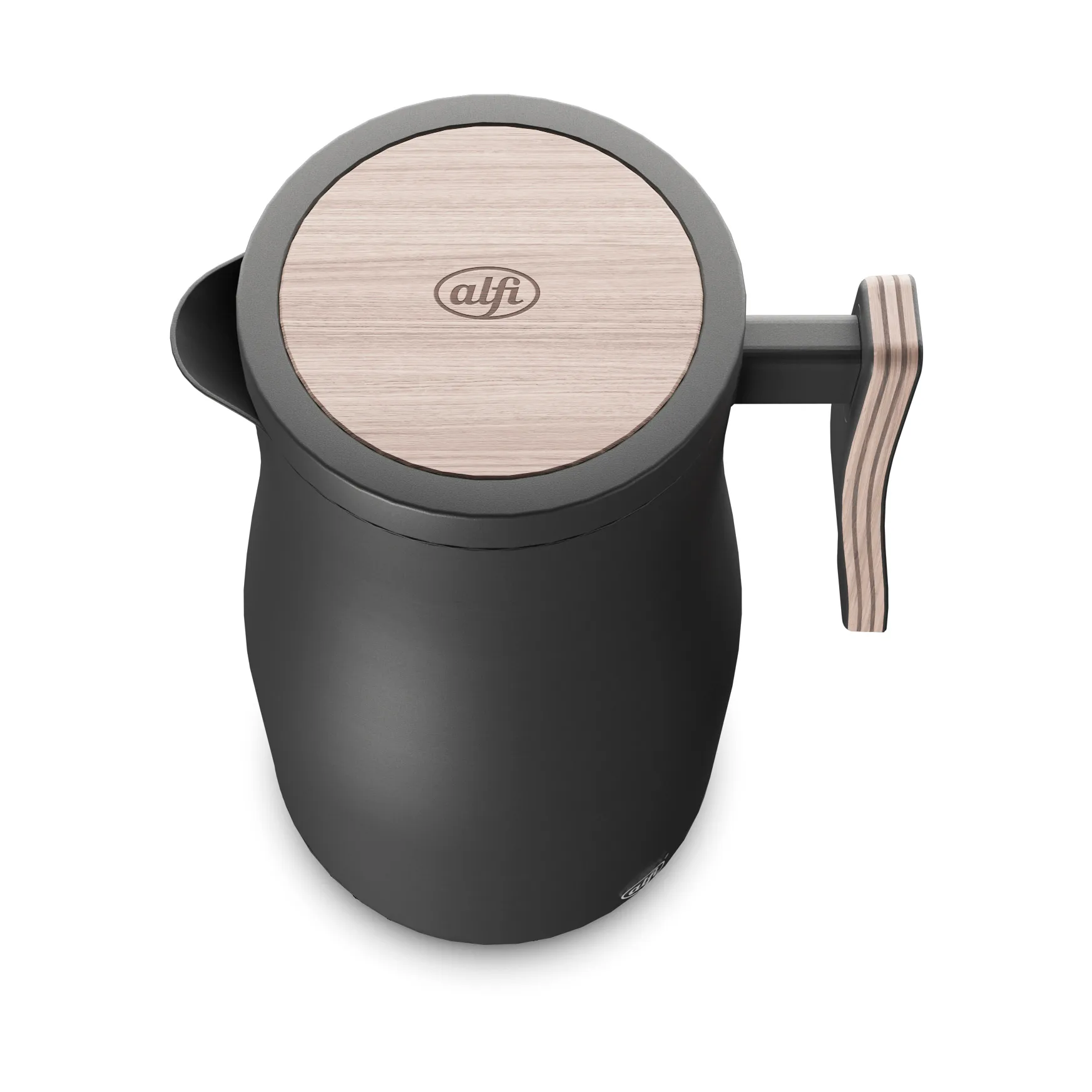 Studio Allure termokanne 1 l, Matt sort Alfi