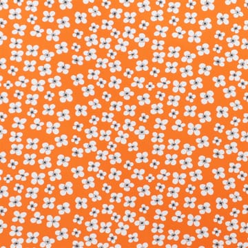 Belle Amie stoff oransje - oransje-hvit - Almedahls