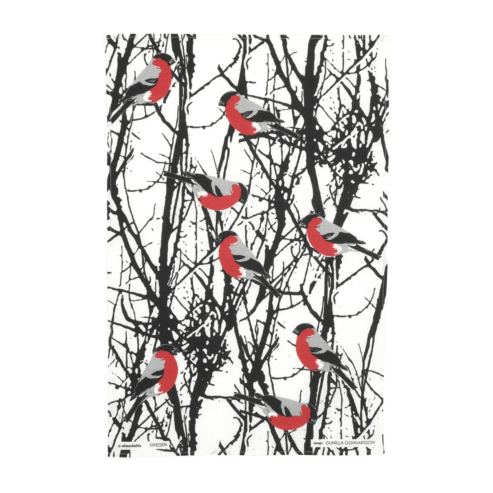 Domherrar kjøkkenhåndkle, 47x70 cm Almedahls