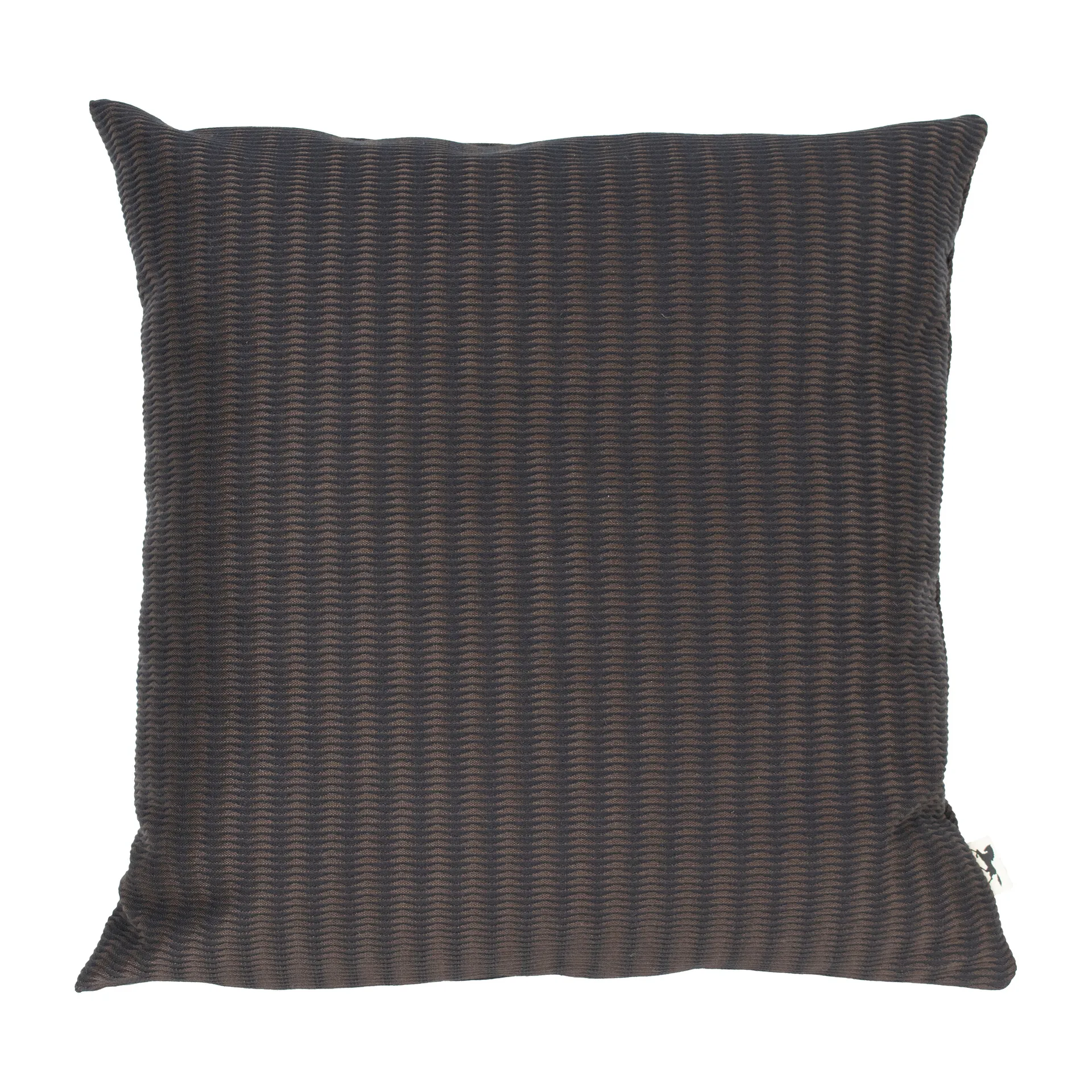 Fasett putetrekk 50 x 50 cm, Sort Almedahls