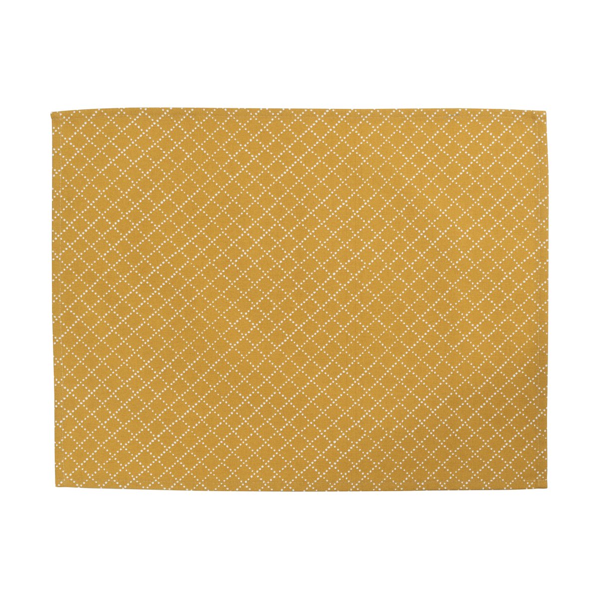 Almedahls Prickruta bordbrikke 34x45 cm 2-pk Oker