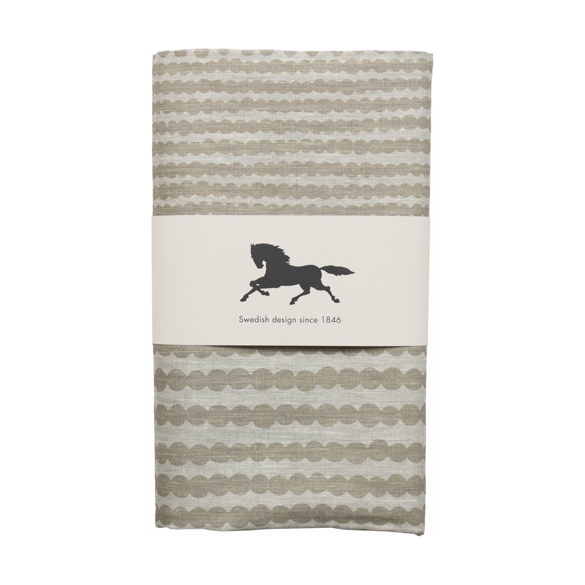 Almedahls Pricktyg duk 144 x 250 cm Natur-taupe