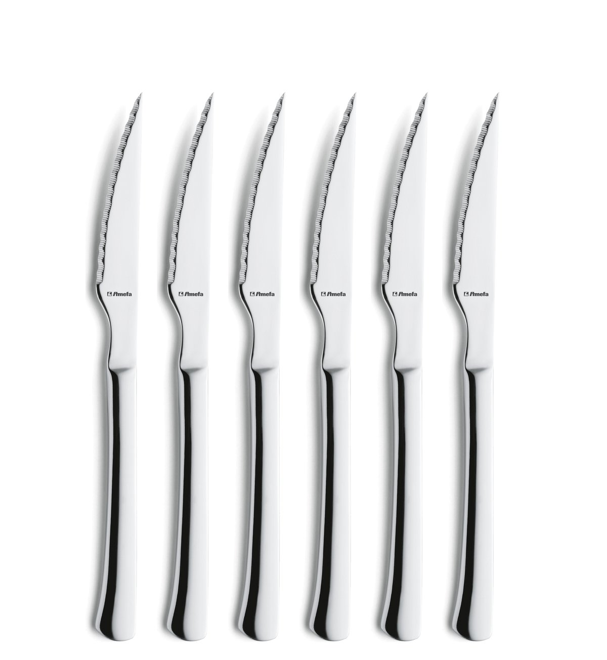 Amefa Chuletero grillkniv 6-pk Rustfritt stål