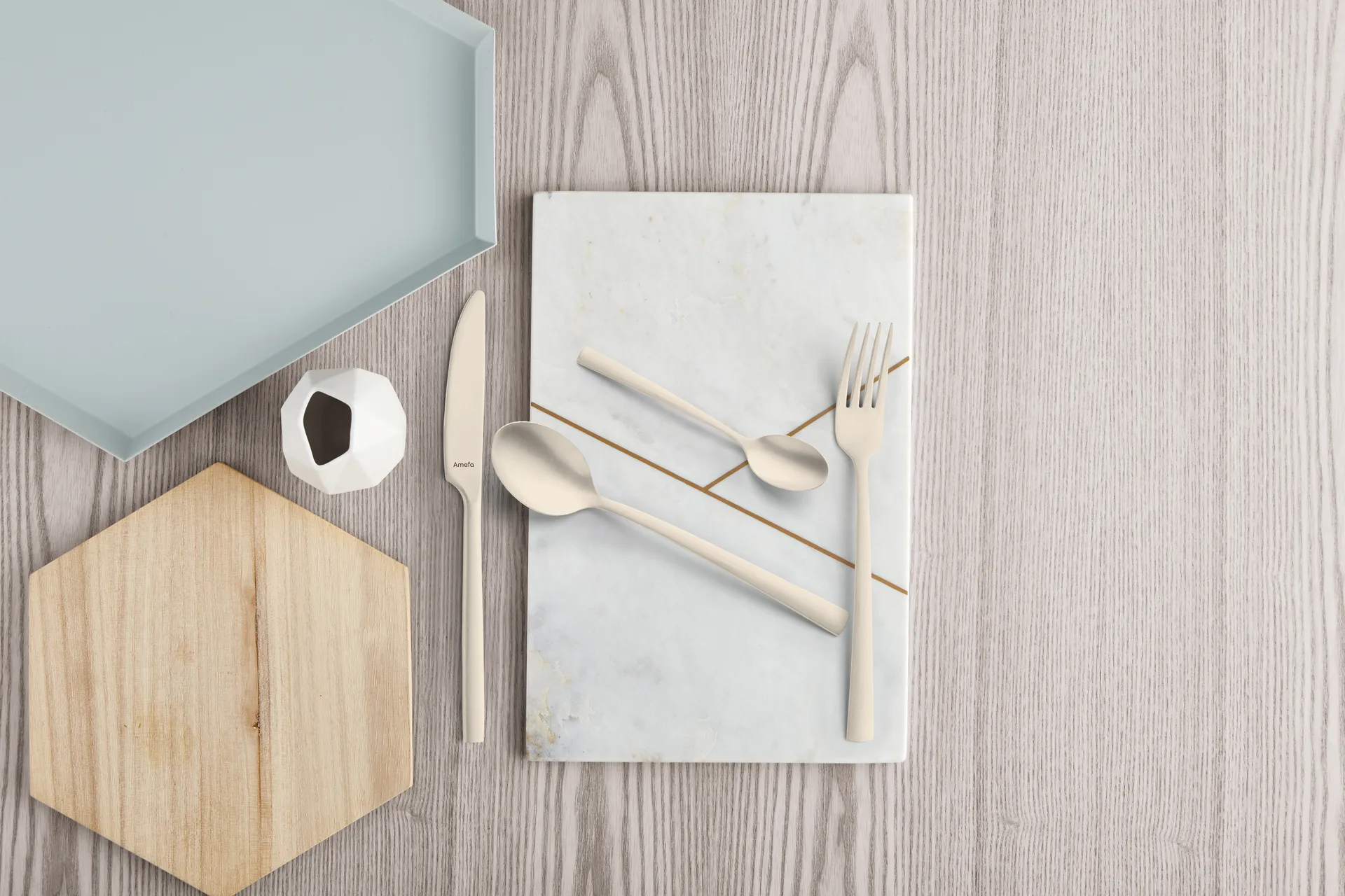 Manille Vintage bestikksett 16 deler, Champagne Amefa