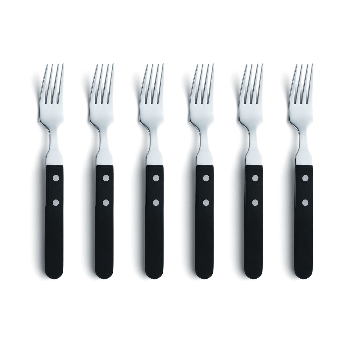 Amefa Pizza grillgaffel 6-pk Svart