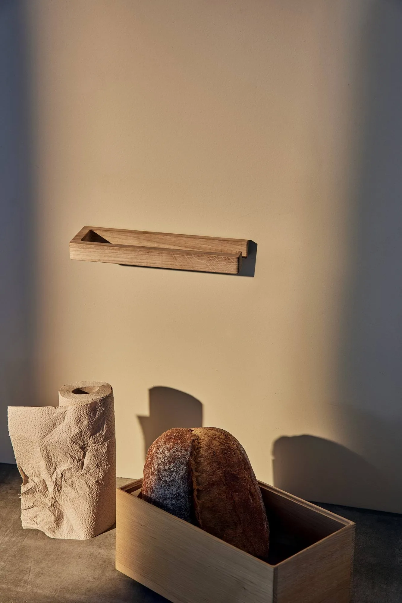Andersen kjøkkenpapirholder 2, Eik Andersen Furniture