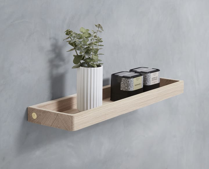 Shelf 11 vegghylle 44 cm, Lacquered oak Andersen Furniture