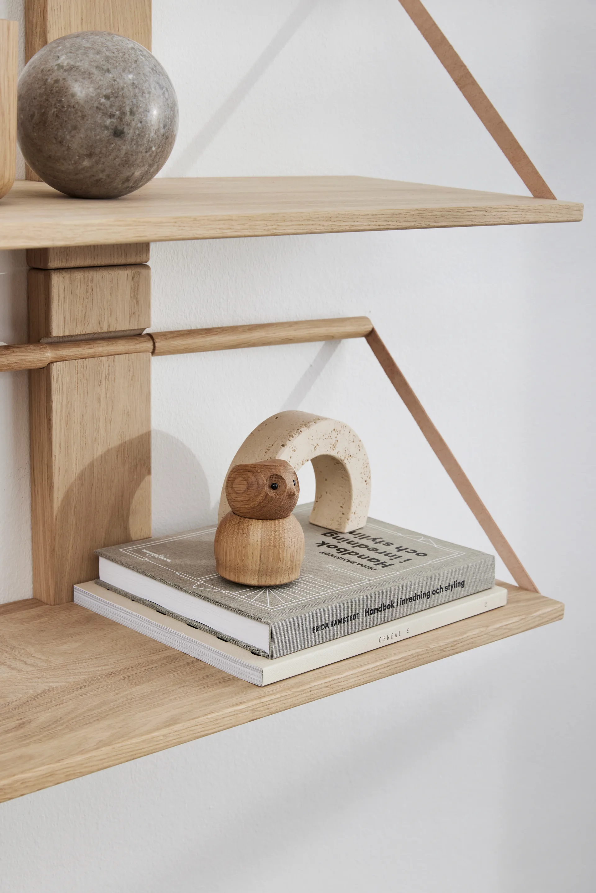 Wood Wall vegghylle Large 60x25x32 cm, Oak Andersen Furniture