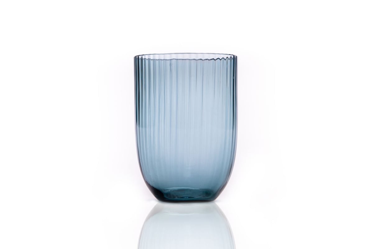 Anna Von Lipa Bambus drikkeglass 25 cl Blue smoke