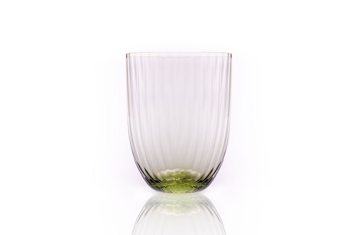 Anna Von Lipa Bambus drikkeglass 25 cl Olivegreen
