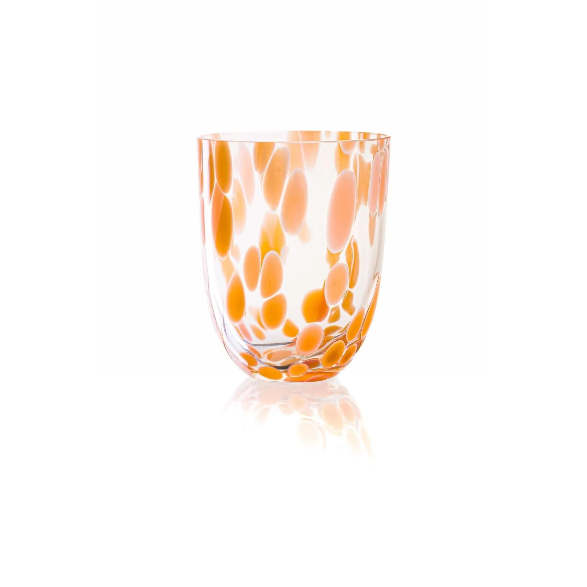 Big Confetti drikkeglass 25 cl, Peach Anna Von Lipa