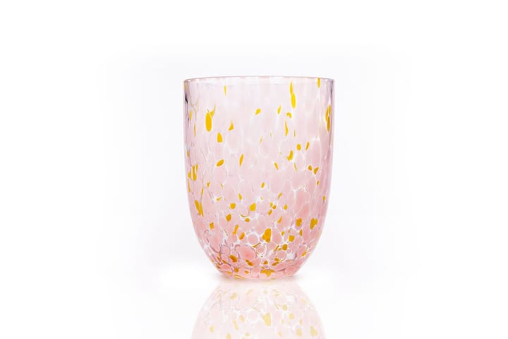 Confetti drikkeglass 25 cl, Rosa-gul Anna Von Lipa