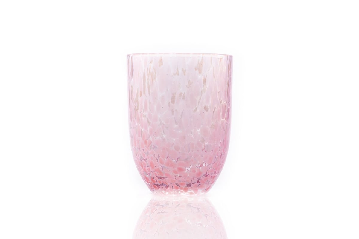 Anna Von Lipa Confetti drikkeglass 25 cl Rosa-lyseblå