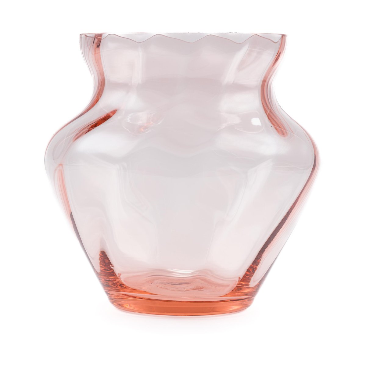 Anna Von Lipa Dahlia vase Indigo