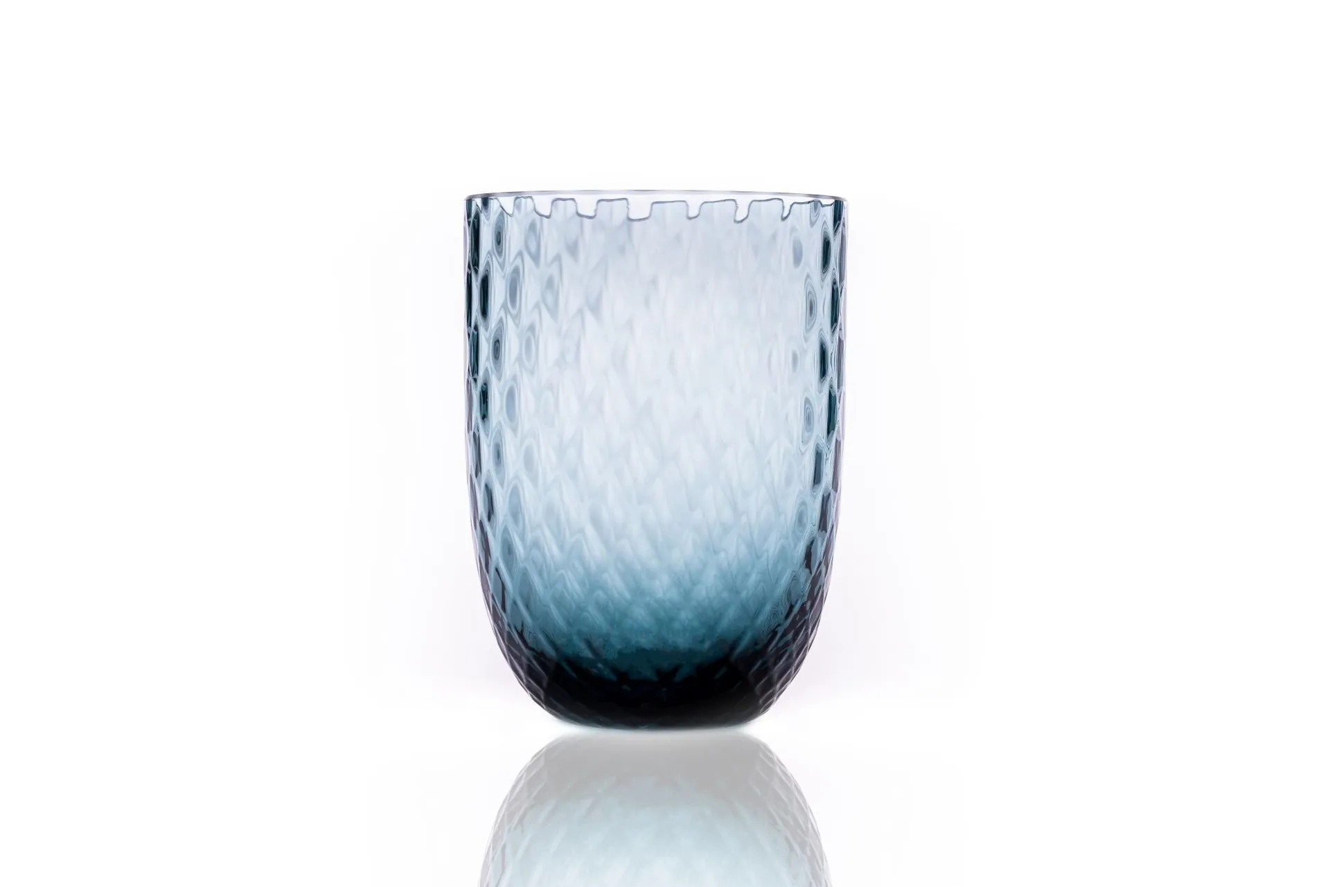 Harlequin drikkeglass 25 cl, Blue smoke Anna Von Lipa