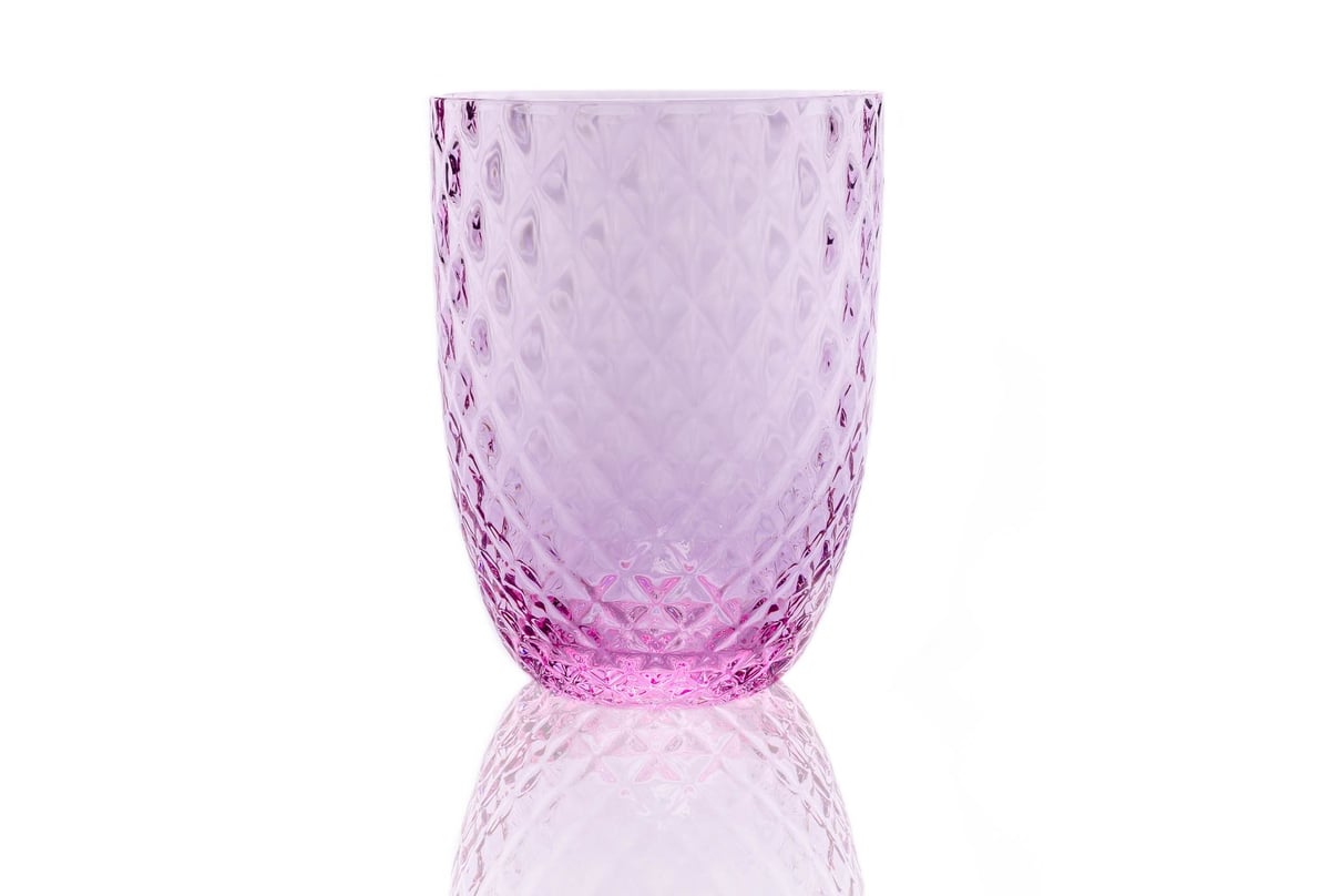 Anna Von Lipa Harlequin drikkeglass 25 cl Lilla