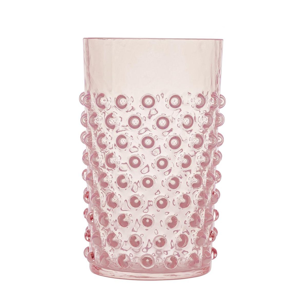 Anna Von Lipa Hobnail glass 20 cl Soft Rosa